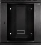 LogiLink Rack Logilink W09E66B, 19 inch, 9U, 600 x 560 mm, Black (W09E66B)