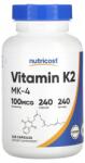 Nutricost Vitamina K2 MK-4, 100 mcg, 240 capsule, Nutricost