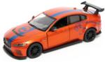 Kinsmart Mașinuță metalică Kinsmart - Jaguar XE SV Project 8 2018, 1: 36, portocaliu (52092)