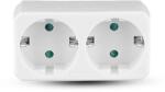 V-TAC Adaptor priza dubla Schuko 2x16A 2300W V-Tac SKU-8783 (SKU-8783)