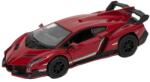 Kinsmart Mașină metalică Kinsmart - Lamborghini Veneno, 1: 36, bordo (57129)