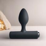 Rocks-Off Vibrator Anal NOVA Solaris16 Moduri Vibratii, Silicon, USB Magnetic, Negru, 10 cm