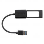 Targus USB-C anya - USB-A apa kábel fekete (ACC110401GLX) (ACC110401GLX)