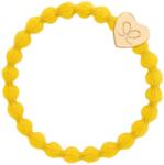 By Eloise London Gold Heart színes Mustard Yellow