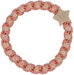 By Eloise London Woven Gold Star Hajgumi nőknek színes Coral Pink