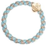 By Eloise London Woven Gold Quatrefoil Hajgumi nőknek színes Peppermint