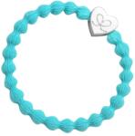 By Eloise London Silver Heart színes Neon Blue
