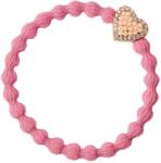 By Eloise London Rose Gold Bling Heart Hajgumi nőknek színes Rose Pink