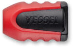 Vessel Csavarhúzó és bit FEL- és LE- mágnesező rátét 1db - piros - Vessel (NMC-1PR)