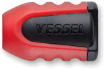 Vessel Csavarhúzó és bit FEL- és LE- mágnesező rátét 2db - piros - Vessel (NMC-2P) (486575)