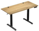 Mark Adler Leader 7.0 elektromos íróasztal, 120 cm, fekete-fa