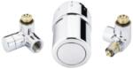 Danfoss RTX Design készletek, Jobbra szerelt érzékelő, Króm 013G4132 (013G4132)