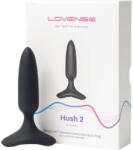 Lovense Hush 2 XS - akkus kis anál vibrátor (25 mm, fekete) - vagyaim