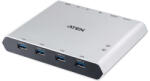 ATEN KVM Switch USB-C, USB 3.2, Thunderbolt 4, DisplayPort, DP, 8K, 2 port (US3311-AT-G) - bbmarket