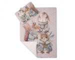  PREMIUM takaró és párna szett 75x100 cm + 42x29 cm Mókus, egérke, nyuszi