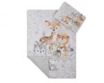  PREMIUM takaró és párna szett 75x100 cm + 42x29 cm Erdei állatok