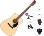 Fender CD-60S Dreadnought WN Deluxe Standard SET Natural Chitară acustică