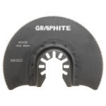  GRAPHITE FŰRÉSZLAP MULTIFUNKCIÓS GÉPHEZ, 85mm, FÁHOZ (56H002) (56H002)
