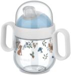 Mepal Светлосиня пластмасова детска чаша 200 ml Forest Friends by Little Dutch - Mepal (108017065408)