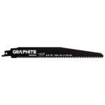 GRAPHITE Orrfűrészlap, HM, 228x24x1.25mm, 8/6TPI (56H039) (56H039)
