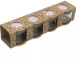 Gastro Borcane pentru conservare Gastro 125 ml, capac cu filet Fabricat cu dragoste, set 4 buc