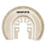  GRAPHITE HCS félkör vágólap kerámiához, 85mm, electroplated diamond powder (56H063) (56H063)