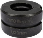 TOYA Krimpelő betét U-típus 20 mm (YT-21741) (YT-21741)