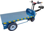 BORMANNPro. png BORMANN Pro ELEKTROMOS ÁRUSZÁLLÍTÓ KOCSI, JÁRMŰ, MAX. TERHELÉS 700Kg, 800W, PÁLLÓMÉRETEK 120X60cm, VEZETŐÜLÉSSEL, (BWR2650)