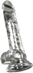  Crystal Akkus Vibrátor tapadókoronggal - diamondsexshop