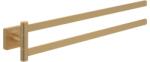 Villeroy & Boch Suport prosop cu doua brate Villeroy & Boch Elements Striking 41cm, auriu periat (TVA15202500076)