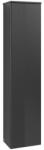 Villeroy & Boch Dulap inalt tip coloana Villeroy & Boch Antao cu 1 usa, 41.4x28.7x171cm, orientare dreapta, front texturat Black Matt (K46100PD)