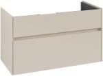 Villeroy & Boch Dulap baza suspendat Villeroy & Boch Collaro cu 2 sertare, 95.4x44.4cm, Cashmere Grey (C01100VN)