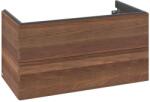 Villeroy & Boch Dulap baza suspendat Villeroy & Boch Antao cu 2 sertare, 98.8x50.4cm, front texturat Warm Walnut (K05100HM)