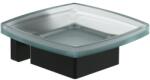 Villeroy & Boch Savoniera cu suport de perete Villeroy & Boch Elements Striking negru mat (TVA152020000K5)