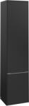 Villeroy & Boch Dulap inalt suspendat Villeroy & Boch Subway 3.0 171x40x35cm, orientare stanga, Volcano Black, maner aluminiu (C58600VL)
