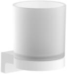 Hansgrohe Pahar cu suport de perete Hansgrohe AddStoris S, alb mat (41769700)