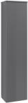 Villeroy & Boch Dulap inalt tip coloana Villeroy & Boch Antao cu 1 usa, 41.4x28.7x171cm, orientare dreapta, front texturat Anthracite Matt (K46100GK)