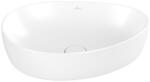 Villeroy & Boch Lavoar tip bol Villeroy & Boch Antao Ceramic Plus 51x40cm, ventil fix cu capac ceramic, Stone White (4A7351RW)