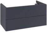 Villeroy & Boch Dulap baza suspendat Villeroy & Boch Antao cu 2 sertare, 98.8x50.4cm, front texturat Midnight Blue Matt (K05100HG)