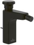 Villeroy & Boch Baterie bideu Villeroy & Boch Vea ViPush, ventil pop-up, negru mat (TVB117001002K5)