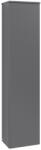 Villeroy & Boch Dulap inalt tip coloana Villeroy & Boch Antao cu 1 usa, 41.4x28.7x171cm, orientare dreapta, Anthracite Matt (K46000GK)