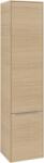 Villeroy & Boch Dulap inalt suspendat Villeroy & Boch Subway 3.0 171x40x35cm, orientare stanga, Nordic Oak, maner aluminiu (C58600VJ)