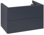 Villeroy & Boch Dulap baza suspendat Villeroy & Boch Antao cu 2 sertare, 78.8x50.4cm, Midnight Blue Matt (K04000HG)