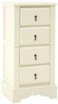 Premier Housewares Шкафче в цвят слонова кост 43x104x50 cm Florence - Premier Housewares (2405249)