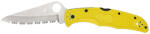 Spyderco PACIFIC SALT 2 FRN YELLOW SERRATED C91SYL2 EDC Zsebkés (PR-C200458110)