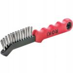 Lessmann Roki drótkefe acél sima 0, 35mm Lessmann (4017359003619)