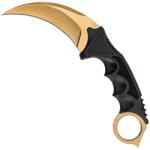Depox Cutit karambit DEPOX®, Golden Claw, otel inoxidabil, auriu, 18.5 cm (1267)