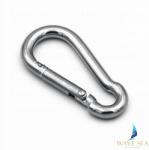 WAVE SEA Karabiner 5x50 A2 rozsdamentes karabíner 5 50 mezítlábas vonóhorog inox (WS6211-5)