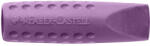 Faber-Castell Kupakradír GRIP 2001 Faber-Castell fekete/óceánkék, lila/rózsaszín 2db/csomag - papirx