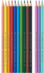 Faber-Castell Színes ceruza készlet hatszögletű UNIKORNIS + matrica Faber-Castell 10+3klf. szín - papirx